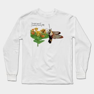 Snowberry Clearwing X Diervilla Lonicera Long Sleeve T-Shirt